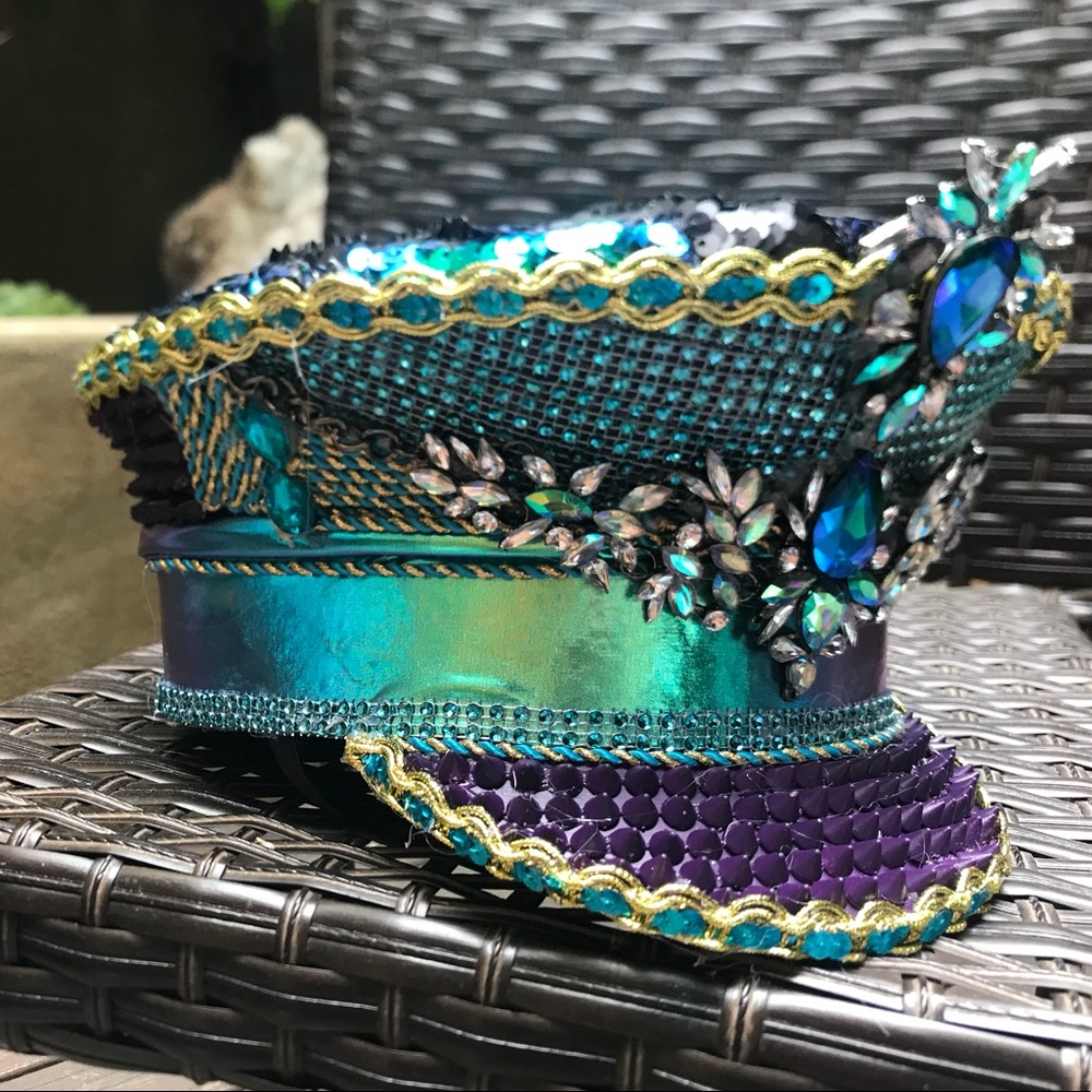 Burning man festival hat